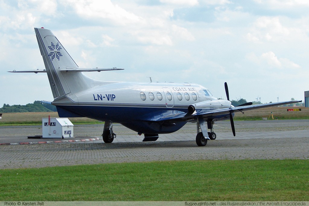 BAe Jetstream 32 Coast Air LN-VIP 879 Wilhelmshaven-Mariensiel (EDWI / WVN) 2007-05-15 � Karsten Palt, ID 256 BAe Jetstream 32 Coast Air LN-VIP 879 Wilhelmshaven-Mariensiel (EDWI / WVN) 2007-05-15 � Karsten Palt, ID 256