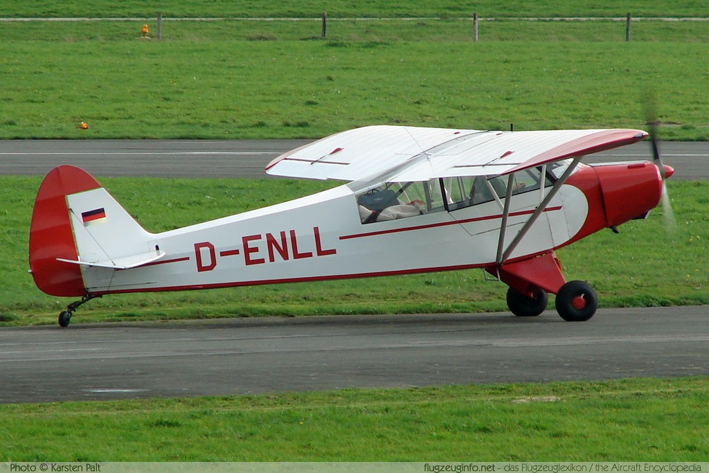 Piper PA-18-95 Super Cub Luftsportverein Lüneburg D-ENLL 18-1578 Wilhelmshaven-Mariensiel (EDWI / WVN) 2006-10-26 � Karsten Palt, ID 214 Piper PA-18-95 Super Cub Luftsportverein Lüneburg D-ENLL 18-1578 Wilhelmshaven-Mariensiel (EDWI / WVN) 2006-10-26 � Karsten Palt, ID 214