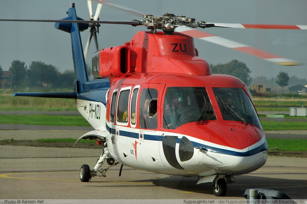Sikorsky S-76B CHC Helicopters Netherlands PH-NZU 760329  Den Helder (EHKD / DHR) 2010-10-07 � Karsten Palt, ID 5709