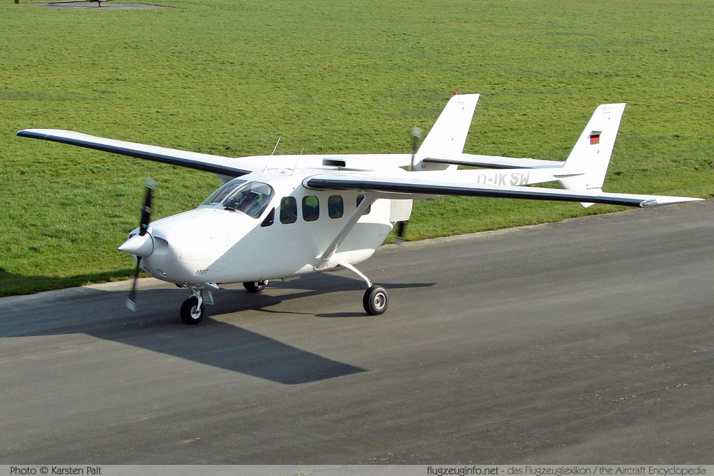 Cessna T.337G Skymaster D-IKSW 337-00124 Wilhelmshaven-Mariensiel (EDWI / WVN) 2007-03-15 � Karsten Palt, ID 242 Cessna T.337G Skymaster D-IKSW 337-00124 Wilhelmshaven-Mariensiel (EDWI / WVN) 2007-03-15 � Karsten Palt, ID 242