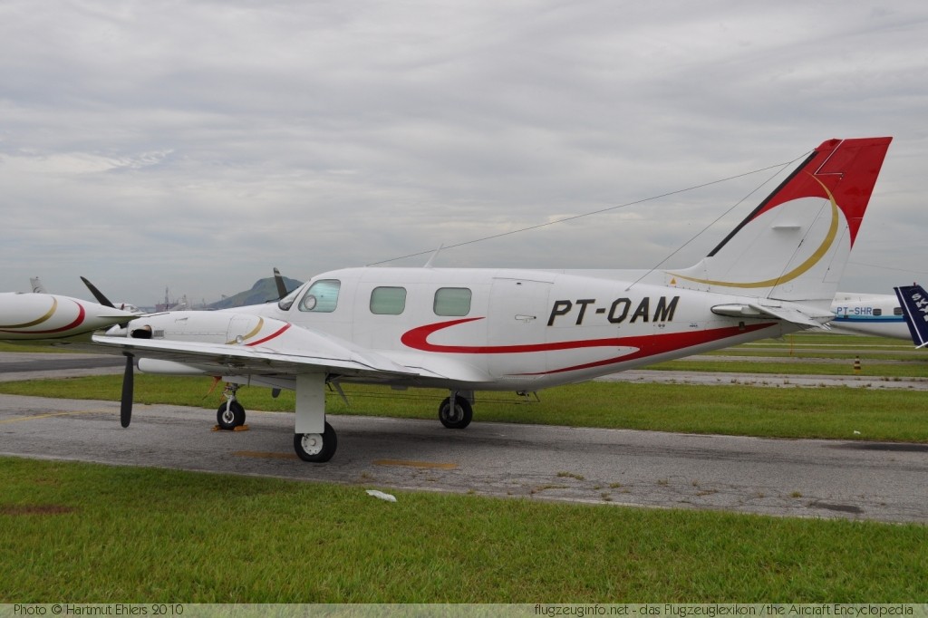 Piper PA-31T Cheyenne  PT-OAM AR31-8004005  Santos Dumont Airport, Rio de Janeiro (SBRJ / SDU) 2010-01-18 � Hartmut Ehlers, ID 3023