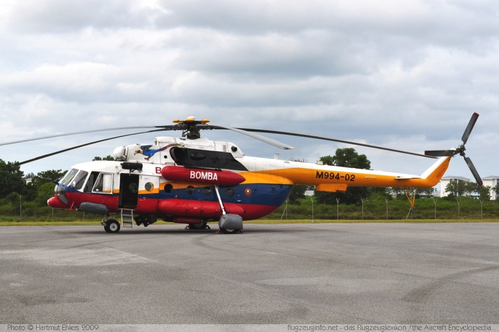 Mil Mi-17-1V Malaysian Government - Fire & Rescue Department M994-02 95824 LIMA 2009 Pulau Langkawi - International (WMKL / LGK) 2009-12-01 � Hartmut Ehlers, ID 2978 Mil Mi-17-1V Malaysian Government - Fire & Rescue Department M994-02 95824 LIMA 2009 Pulau Langkawi - International (WMKL / LGK) 2009-12-01 � Hartmut Ehlers, ID 2978