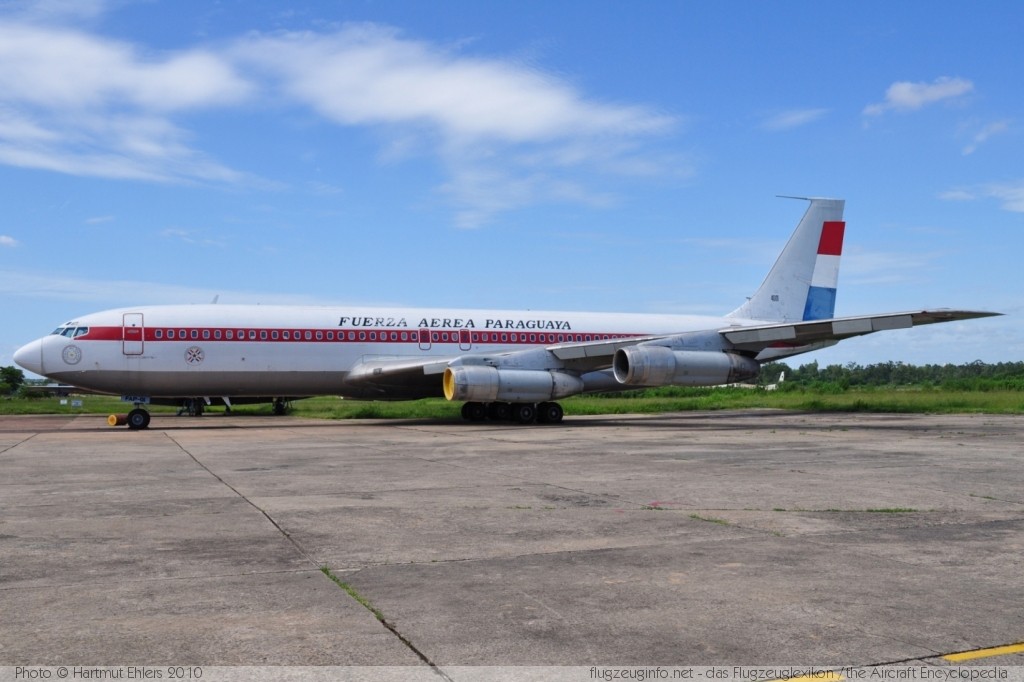 Boeing 707-321B Paraguay Air Force - Fuerza Aérea Paraguaya (FAP) 4001 18957 / 472  Asunción International Airport (SGAS / ASU) 2010-01-14 ï¿½ Hartmut Ehlers, ID 2953