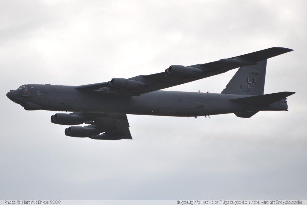 Boeing B-52H Stratofortress United States Air Force (USAF) 61-0020 464447 LIMA 2009 Pulau Langkawi - International (WMKL / LGK) 2009-12-01 � Hartmut Ehlers, ID 2946
