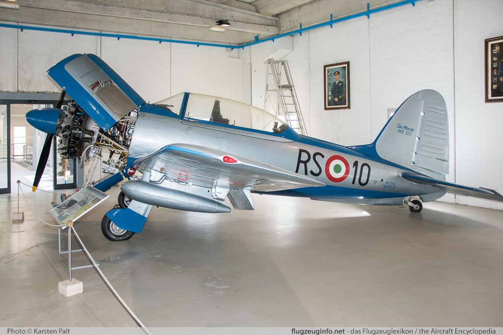 Aermacchi MB.323 Italian Air Force (Aeronautica Militare) MM554 6045/1 Museo Aeronautica Militare Bracciano, Vigna di Valle 2016-02-18 � Karsten Palt, ID 12169