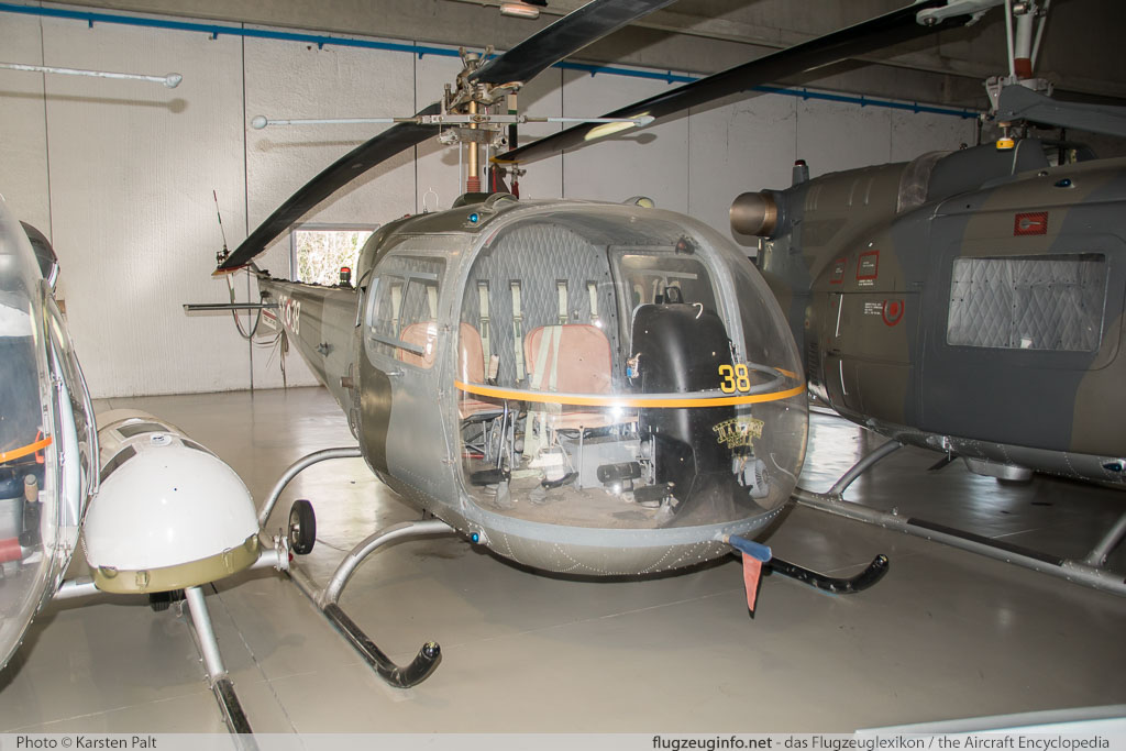 Agusta-Bell AB-47J Ranger Italian Air Force (Aeronautica Militare) MM80187 1100 Museo Aeronautica Militare Bracciano, Vigna di Valle 2016-02-18 � Karsten Palt, ID 12173