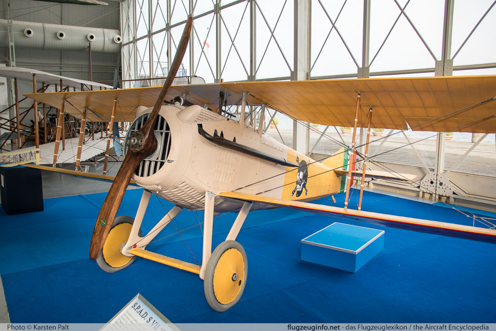 Spad S.VII Royal Italian Army (Regio Esercito) S.153 153 Museo Aeronautica Militare Bracciano, Vigna di Valle 2016-02-18 � Karsten Palt, ID 12269 Spad S.VII Royal Italian Army (Regio Esercito) S.153 153 Museo Aeronautica Militare Bracciano, Vigna di Valle 2016-02-18 � Karsten Palt, ID 12269