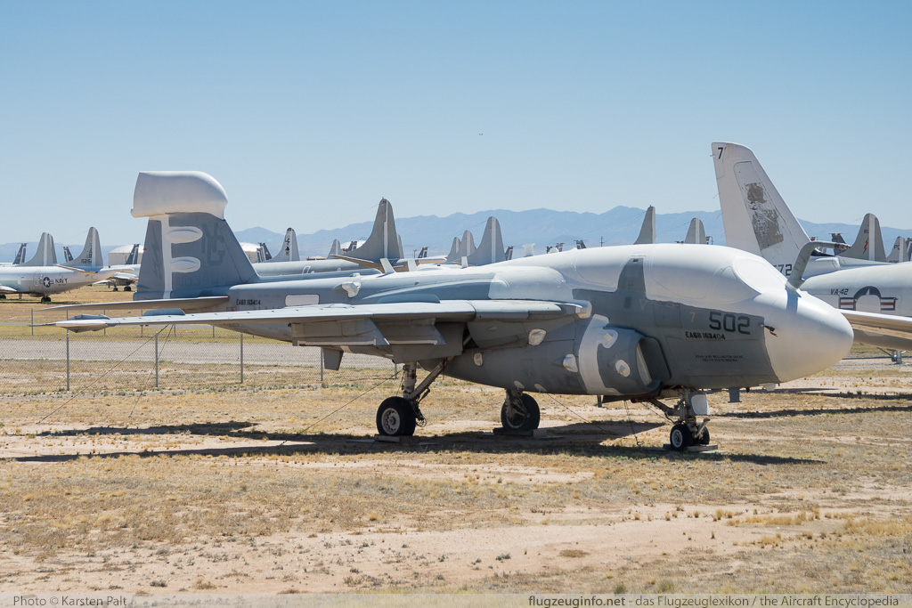 Grumman EA-6B Prowler United States Navy 163404 MP-144 AMARG - Boneyard Tucson, AZ 2015-06-01 � Karsten Palt, ID 11381