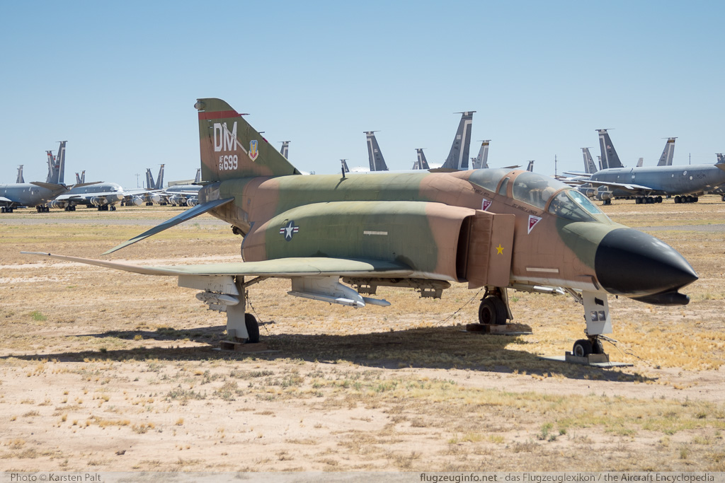 McDonnell F-4C Phantom II United States Air Force (USAF) 64-0699 945 AMARG - Boneyard Tucson, AZ 2015-06-01 � Karsten Palt, ID 11402