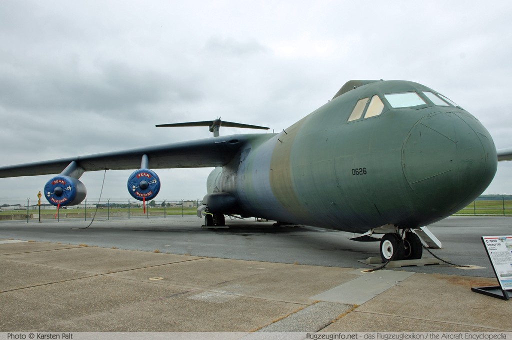 Lockheed C-141B Starlifter United States Air Force (USAF) 64-0626 300-6039 Air Mobility Command Museum Dover AFB, DE 2014-05-30 � Karsten Palt, ID 10101