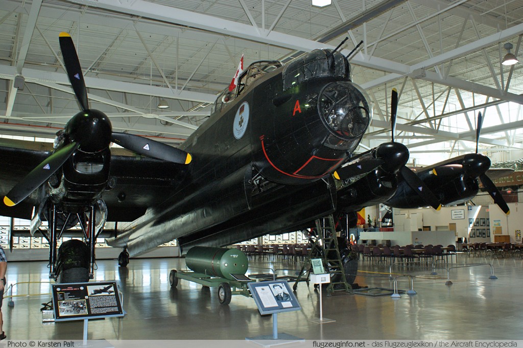 Avro 683 Lancaster B.X  C-GVRA 3414 Canadian Warplane Heritage Museum Hamilton, Mount Hope 2013-07-19 � Karsten Palt, ID 7511