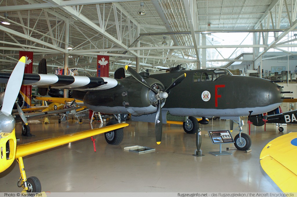 North American B-25J Mitchell  C-GCWM 108-47734 Canadian Warplane Heritage Museum Hamilton, Mount Hope 2013-07-19 � Karsten Palt, ID 7512