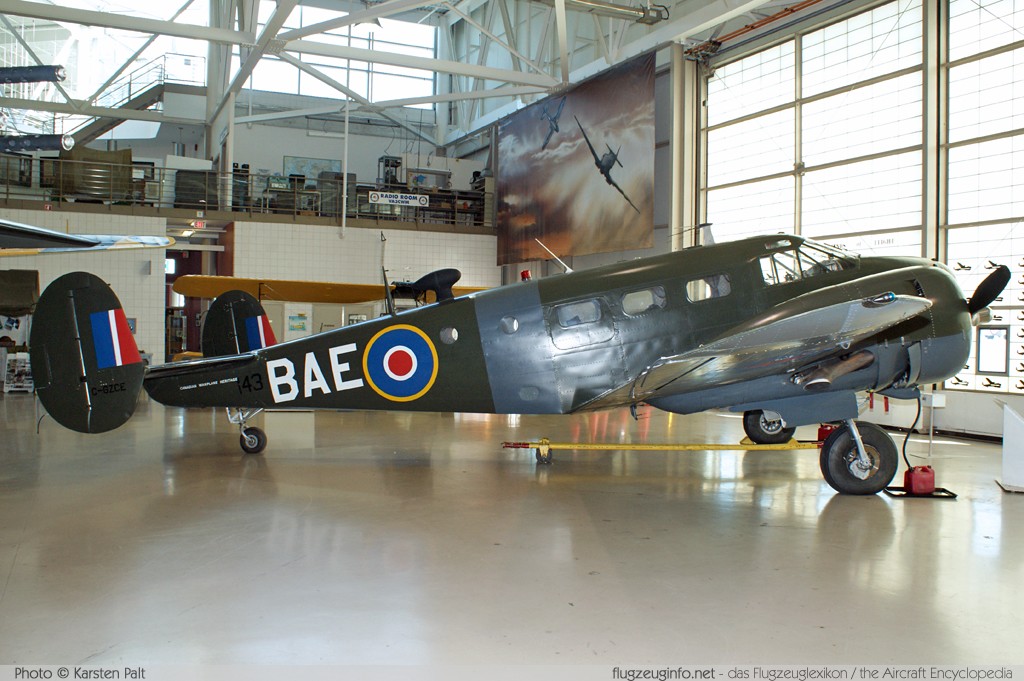 Beech D18S  C-GZCE A-156 Canadian Warplane Heritage Museum Hamilton, Mount Hope 2013-07-19 � Karsten Palt, ID 7516