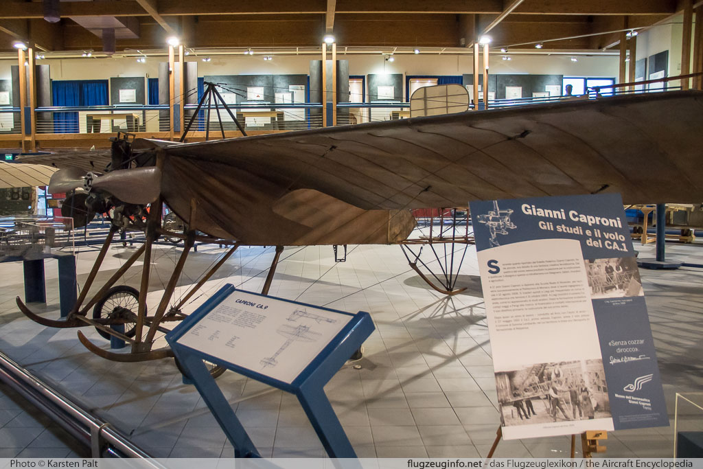 Caproni Ca.9 Museo dell Aeronautica Gianni Caproni Trento 2016-02-17 � Karsten Palt, ID 12152 Caproni Ca.9 Museo dell Aeronautica Gianni Caproni Trento 2016-02-17 � Karsten Palt, ID 12152