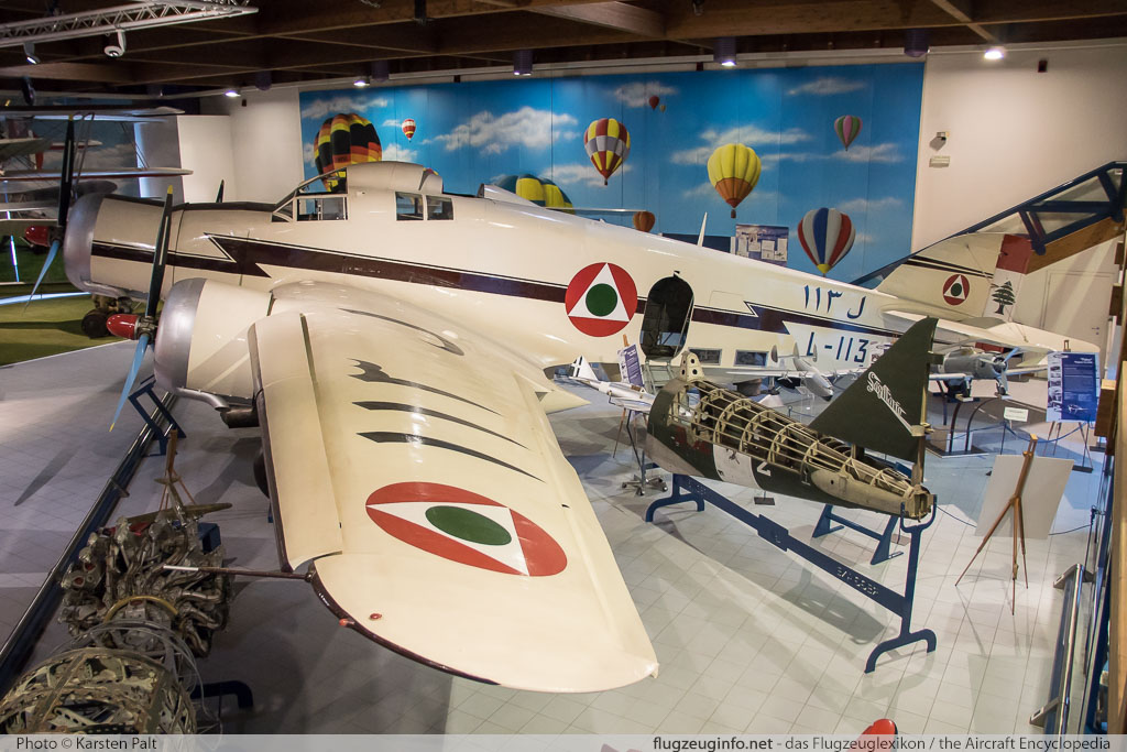 Savoia-Marchetti SM.79 Sparviero Lebanese Air Force L-113  Museo dell Aeronautica Gianni Caproni Trento 2016-02-17 � Karsten Palt, ID 12161