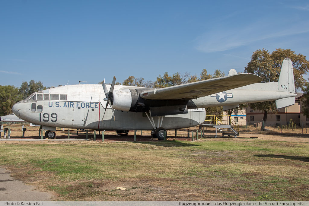 Fairchild C-119C Flying Boxcar United States Air Force (USAF) 49-0199 10436 Castle Air Museum Atwater, CA 2016-10-10 � Karsten Palt, ID 13232
