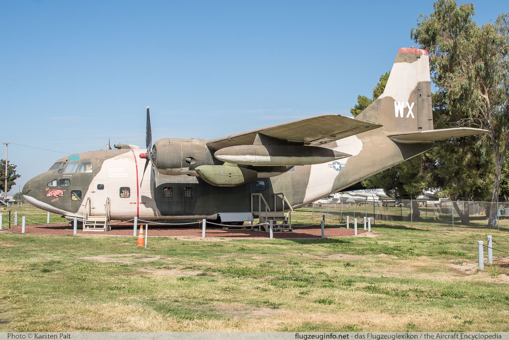 Fairchild C-123K Provider United States Air Force (USAF) 55-4512 20173 Castle Air Museum Atwater, CA 2016-10-10 � Karsten Palt, ID 13234
