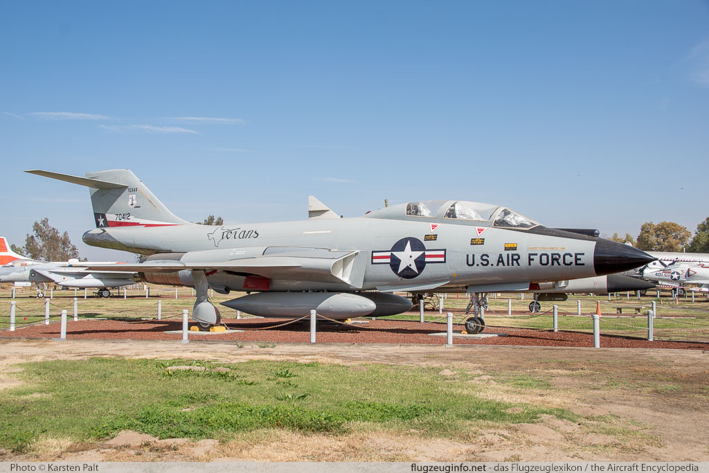 McDonnell F-101B Voodoo United States Air Force (USAF) 57-0412 590 Castle Air Museum Atwater, CA 2016-10-10 � Karsten Palt, ID 13255 McDonnell F-101B Voodoo United States Air Force (USAF) 57-0412 590 Castle Air Museum Atwater, CA 2016-10-10 � Karsten Palt, ID 13255