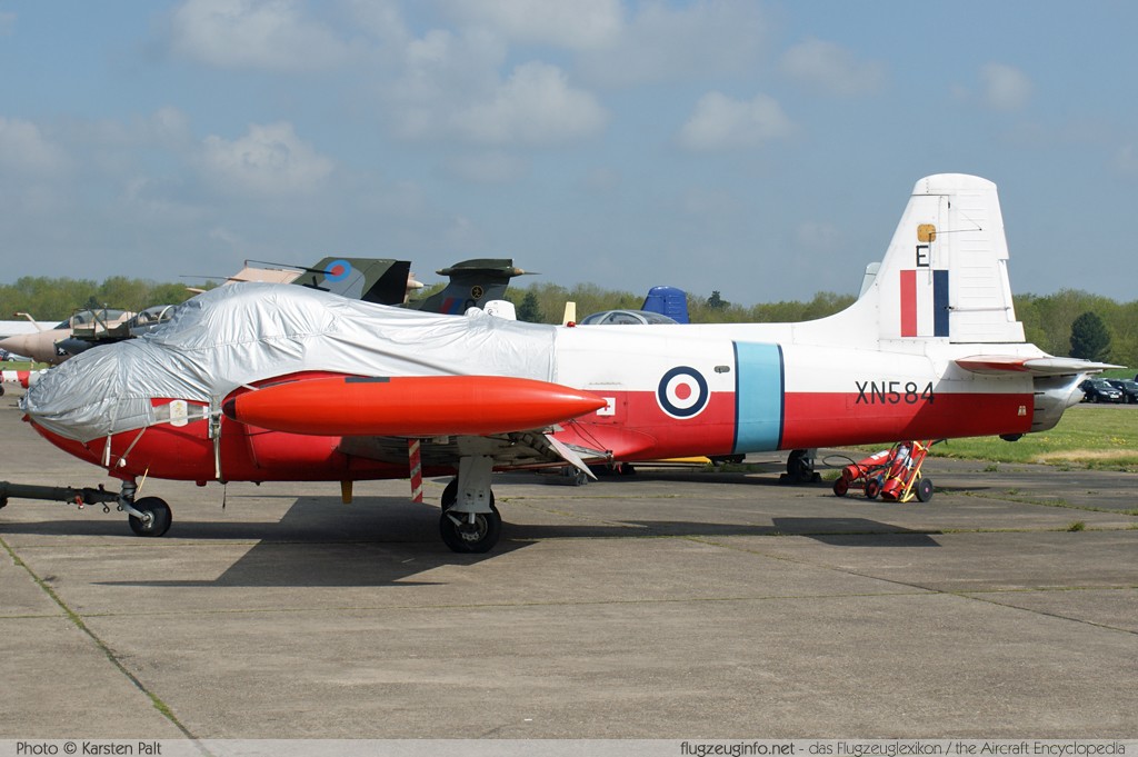 BAC P.84 Jet Provost T3A Royal Air Force XN584 PAC/W/11826 Cold War Jets Collection Bruntingthorpe, Leicestershire 2013-05-19 � Karsten Palt, ID 6642