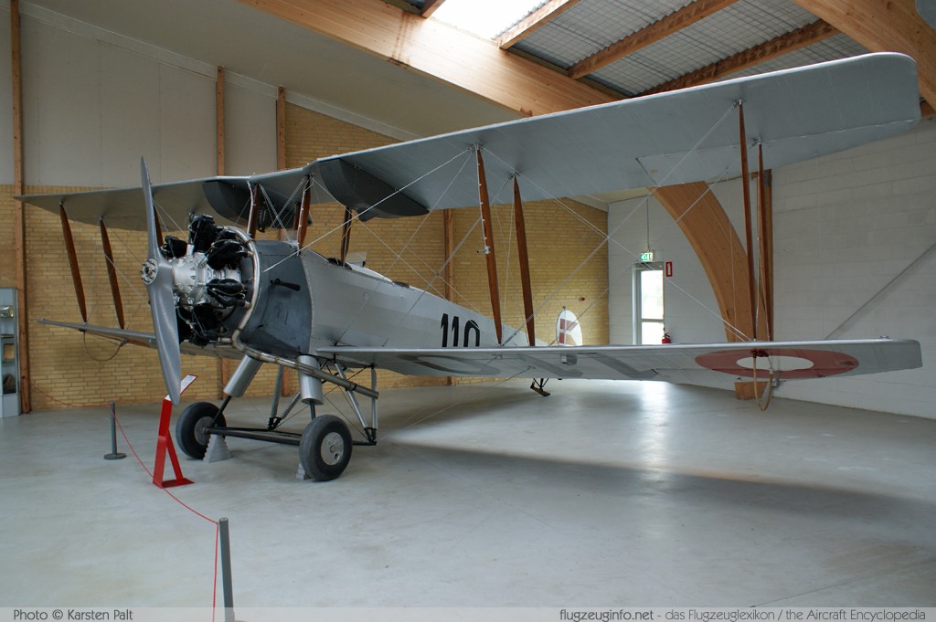 AVRO 504N (L.B.I) Danish Army Air Corps 110  Danmarks Flymuseum Stauning 2011-06-30 � Karsten Palt, ID 4317