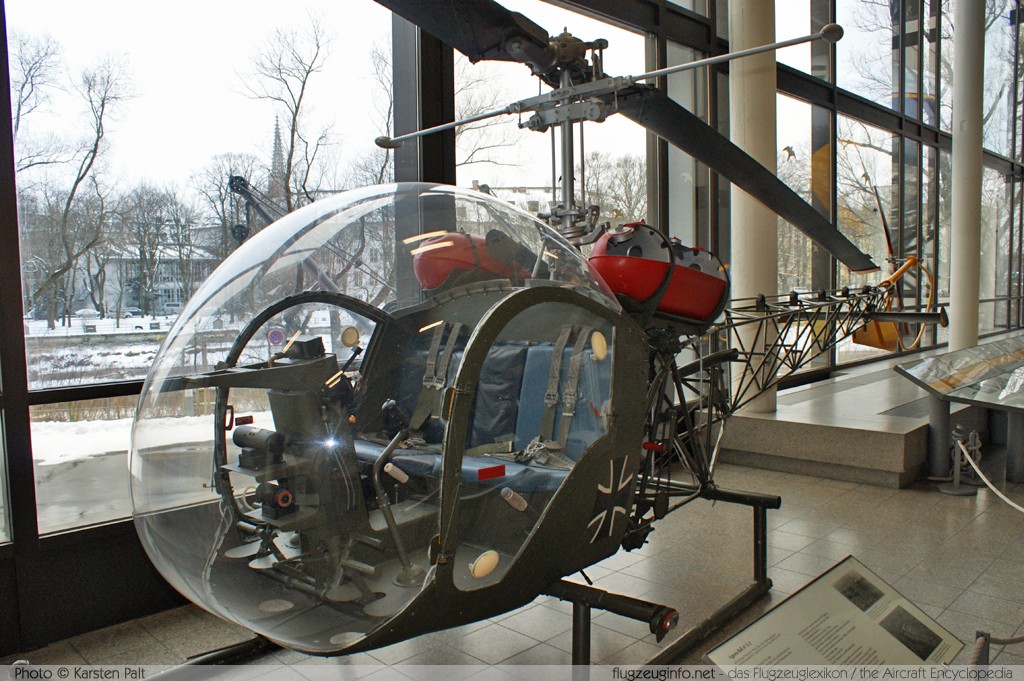 Bell (Agusta) 47G-2 German Army Aviation / Heer AS+058 258 Deutsches Museum Munich / München 2010-01-31 ï¿½ Karsten Palt, ID 3139