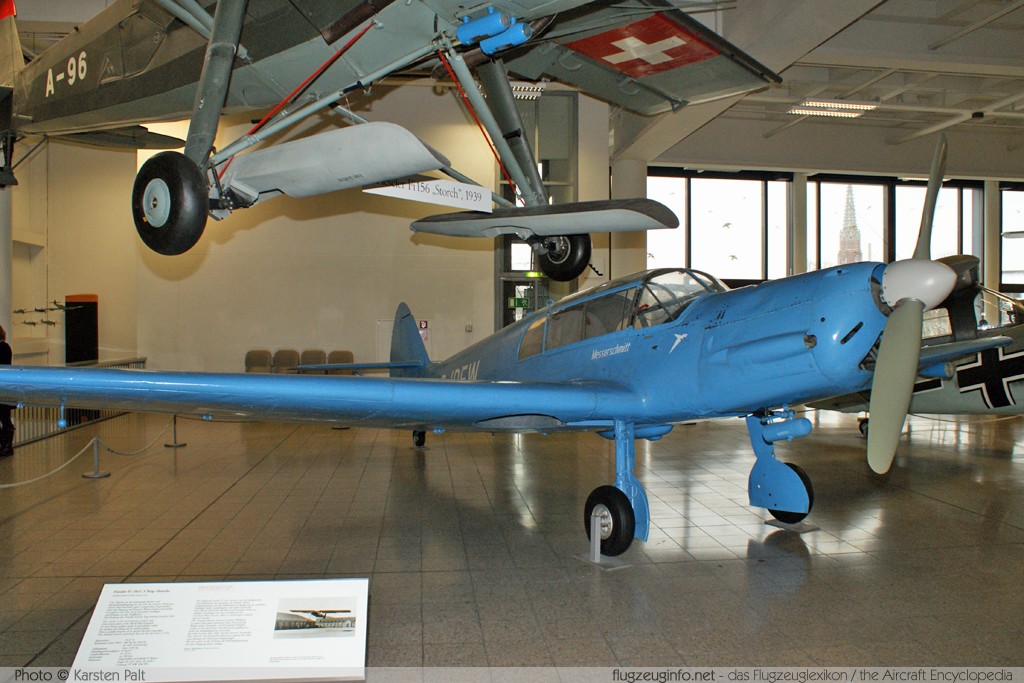 Nord N.1002 Pingouin 2 ( Messerschmitt Bf 108 Taifun)  D-IBFW 77 Deutsches Museum Munich / München 2010-01-31 ï¿½ Karsten Palt, ID 3158