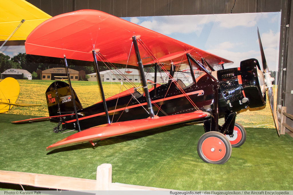 Spartan C3-225 NC718N A-12 EAA AirVenture Museum Oshkosh, WI 2016-04-10 � Karsten Palt, ID 12334 Spartan C3-225 NC718N A-12 EAA AirVenture Museum Oshkosh, WI 2016-04-10 � Karsten Palt, ID 12334