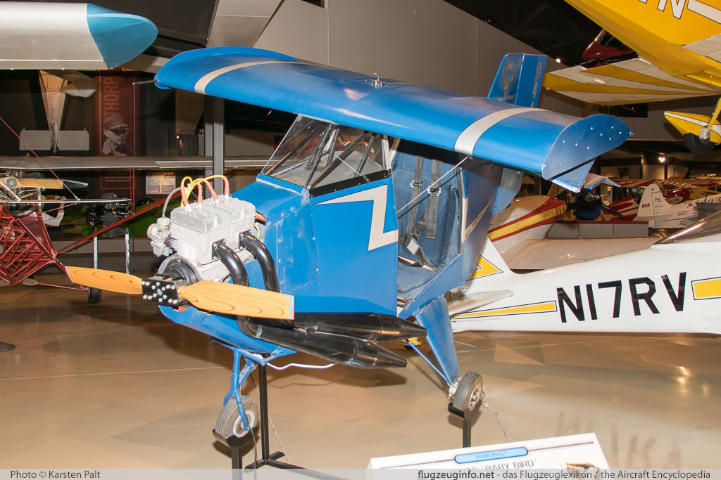 Stits DS-1 Baby Bird N4453H EAA AirVenture Museum Oshkosh, WI 2016-04-10 � Karsten Palt, ID 12339 Stits DS-1 Baby Bird N4453H EAA AirVenture Museum Oshkosh, WI 2016-04-10 � Karsten Palt, ID 12339