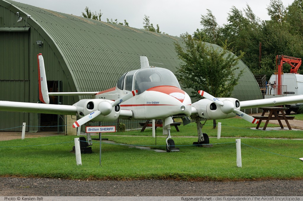 Britten Sheriff G-FRJB 0001 East Midlands Airport Aeropark Castle Donington 2013-09-19 � Karsten Palt, ID 7659 Britten Sheriff G-FRJB 0001 East Midlands Airport Aeropark Castle Donington 2013-09-19 � Karsten Palt, ID 7659