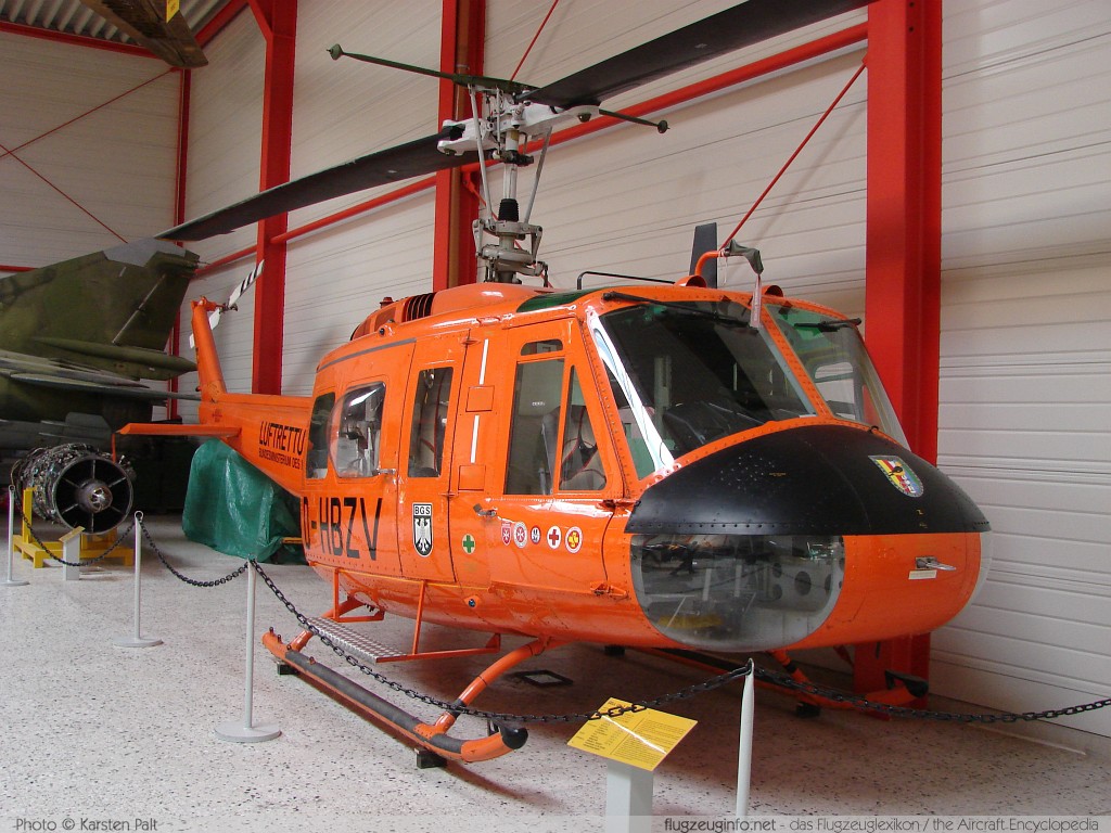 Bell 205 UH-1D BGS D-HBZV 8351 Flugausstellung L.+P. Junior Hermeskeil 2008-09-27 � Karsten Palt, ID 1465