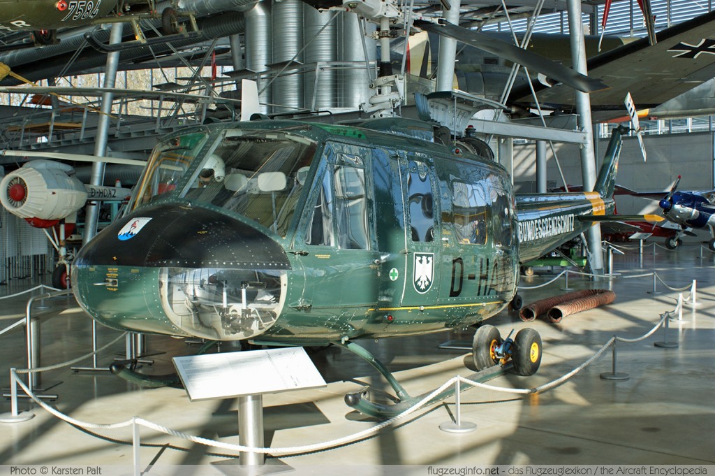 Bell Helicopter 205 UH-1D BGS D-HATU 8066 Flugwerft Schleißheim Oberschleißheim (EDNX) 2010-01-31 � Karsten Palt, ID 3226 Bell Helicopter 205 UH-1D BGS D-HATU 8066 Flugwerft Schleißheim Oberschleißheim (EDNX) 2010-01-31 � Karsten Palt, ID 3226