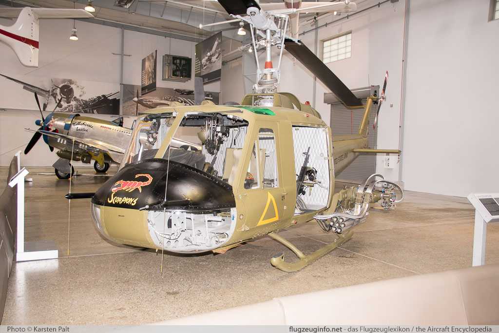 Bell Helicopter 204 UH-1B Iroquois United States Army 63-08541 763 Flying Heritage Collection Everett, WA 2016-04-12 � Karsten Palt, ID 12350