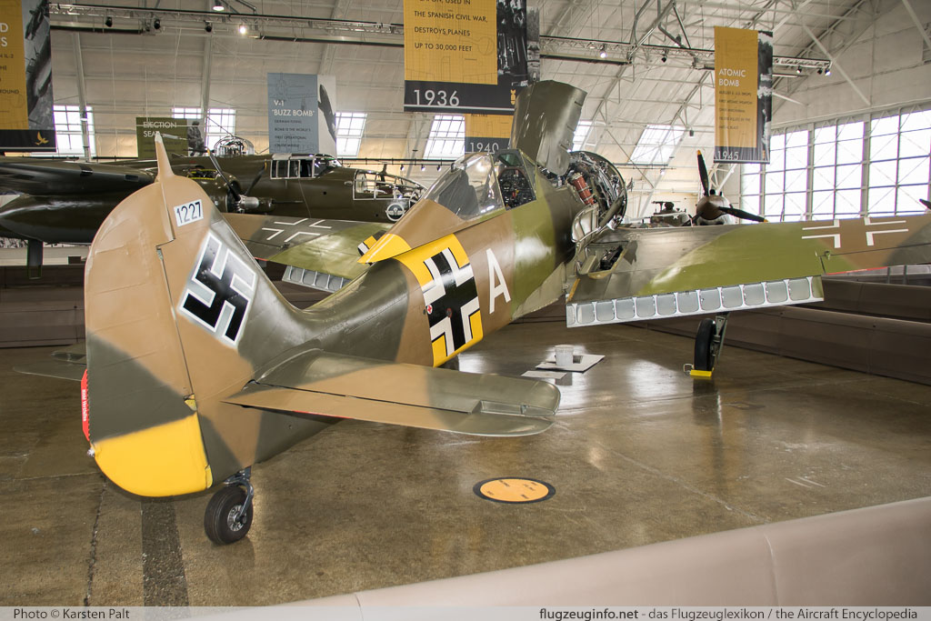 Focke-Wulf Fw 190A-5/U-3 Flying Heritage Collection N19027 151227 Flying Heritage Collection Everett, WA 2016-04-12 � Karsten Palt, ID 12357 Focke-Wulf Fw 190A-5/U-3 Flying Heritage Collection N19027 151227 Flying Heritage Collection Everett, WA 2016-04-12 � Karsten Palt, ID 12357