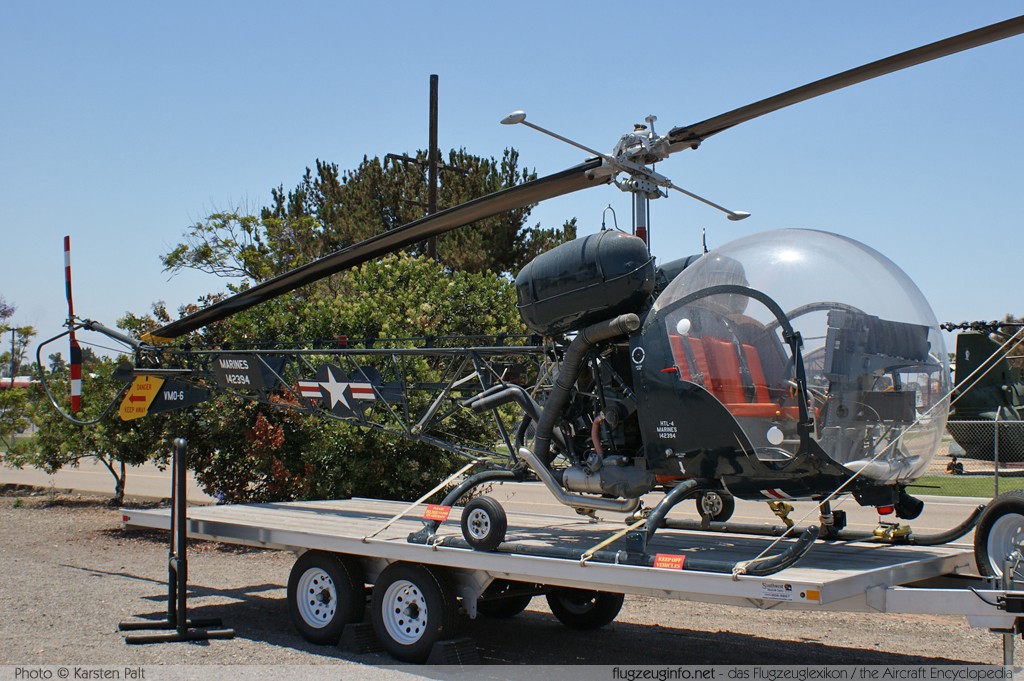 Bell Helicopter OH-13S (H-13G) United States Army 64-15338  Flying Leatherneck Aviation Museum San Diego, CA 2012-06-13 � Karsten Palt, ID 5910