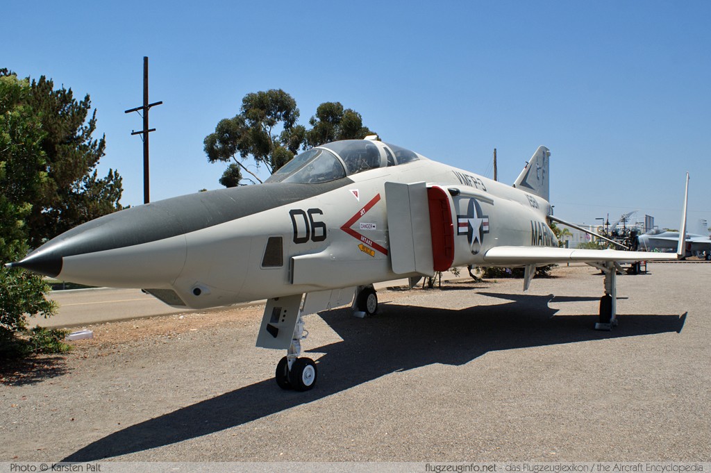 McDonnell RF-4B Phantom II United States Marine Corps (USMC) 151981 1012 Flying Leatherneck Aviation Museum San Diego, CA 2012-06-13 � Karsten Palt, ID 5915