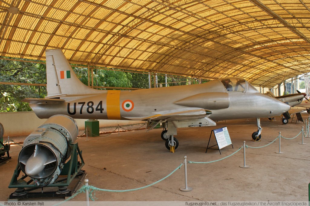 HAL HJT-16 Kiran Mk.II Indian Air Force U-784  HAL Heritage Centre & Aerospace Museum Bangalore 2012-03-26 � Karsten Palt, ID 4517