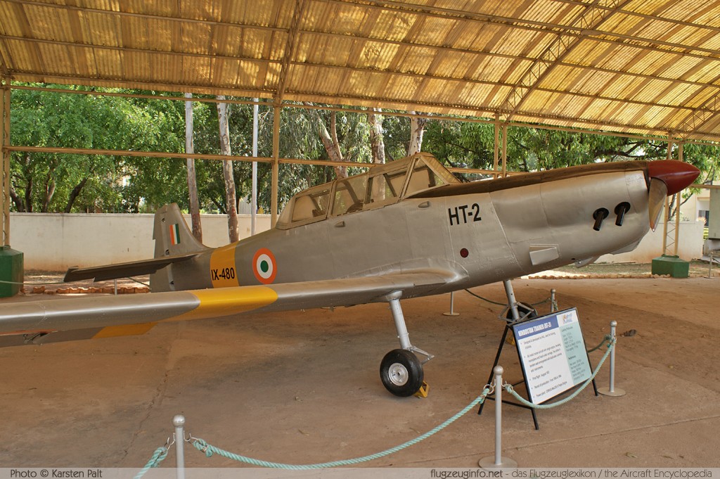 HAL HT-2 Indian Air Force IX-480  HAL Heritage Centre & Aerospace Museum Bangalore 2012-03-26 � Karsten Palt, ID 4520