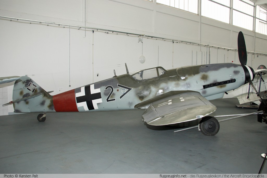 Messerschmitt Bf 109G-14 Luftwaffe (Wehrmacht) 462707  Hangar 10 Usedom 2014-07-28 � Karsten Palt, ID 10401