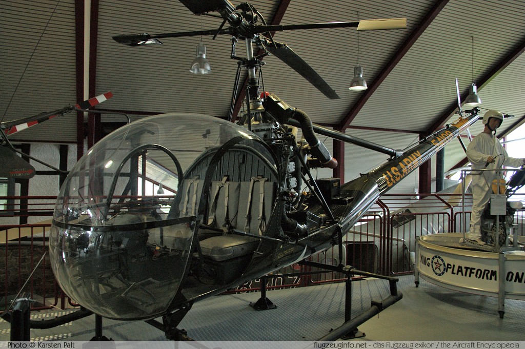 Hiller H 23 C United States Army 55-4109 814 Hubschraubermuseum Bueckeburg Bueckeburg 2013-09-01 � Karsten Palt, ID 7760