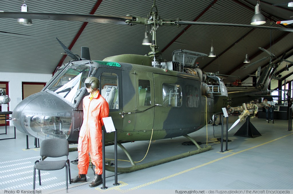 Bell Helicopter 205 UH-1D German Air Force / Luftwaffe 70+51 8111 Hubschraubermuseum Bueckeburg Bueckeburg 2013-09-01 � Karsten Palt, ID 7785