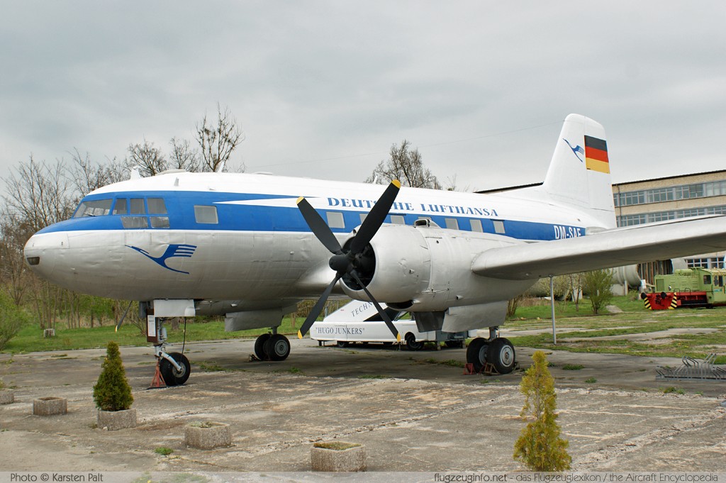 Ilyushin Il-14P Deutsche Lufthansa DM-SAF 14803016 Technikmuseum Hugo Junkers Dessau-Rosslau 2012-04-15 � Karsten Palt, ID 5549