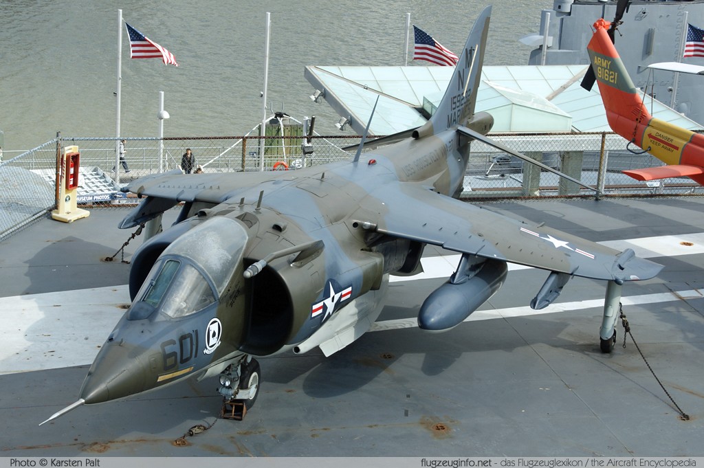 Hawker-Siddeley / BAe AV-8A Harrier United States Marine Corps (USMC) 159232 712141 Intrepid Air, Space & Sea Museum New York City, NY 2014-03-09 � Karsten Palt, ID 7880 Hawker-Siddeley / BAe AV-8A Harrier United States Marine Corps (USMC) 159232 712141 Intrepid Air, Space & Sea Museum New York City, NY 2014-03-09 � Karsten Palt, ID 7880