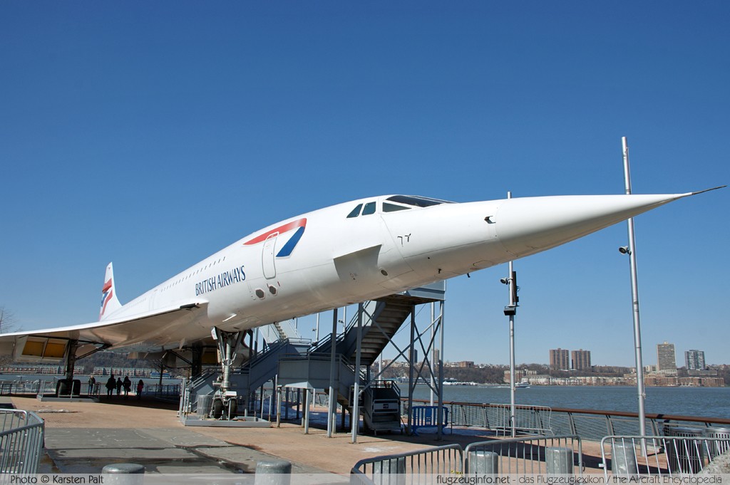 Aerospatiale / BAC Concorde 102 British Airways G-BOAD 210 Intrepid Air, Space & Sea Museum New York City, NY 2014-03-09 � Karsten Palt, ID 7881