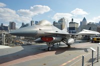 General Dynamics / Lockheed Martin F-16A United States Air Force (USAF) 79-0403 61-188 Intrepid Air, Space & Sea Museum New York City, NY 2014-03-09, Photo by: Karsten Palt