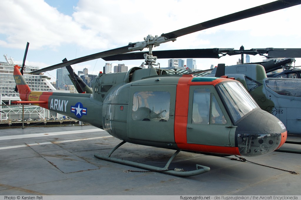 Bell Helicopter 204 UH-1A Iroquois United States Army 59-1621 80 Intrepid Air, Space & Sea Museum New York City, NY 2014-03-09 � Karsten Palt, ID 7916 Bell Helicopter 204 UH-1A Iroquois United States Army 59-1621 80 Intrepid Air, Space & Sea Museum New York City, NY 2014-03-09 � Karsten Palt, ID 7916