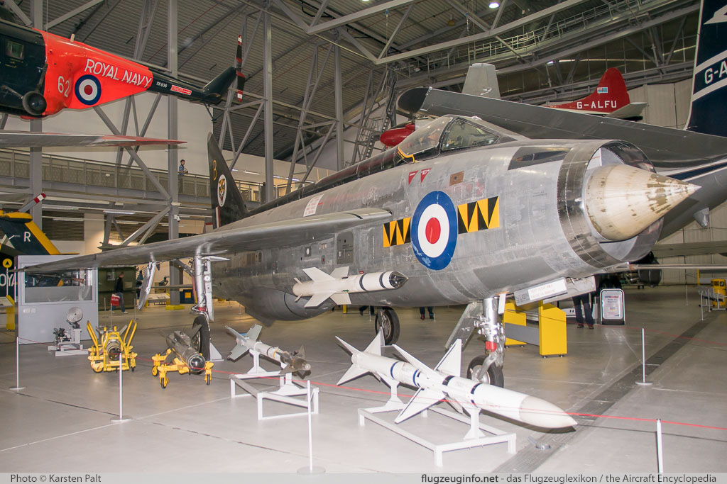 BAC / English Electric Lightning F.1 Royal Air Force XM135 95031 Imperial War Museum Duxford Aerodrome (EGSU / QFO) 2016-07-10 � Karsten Palt, ID 13090