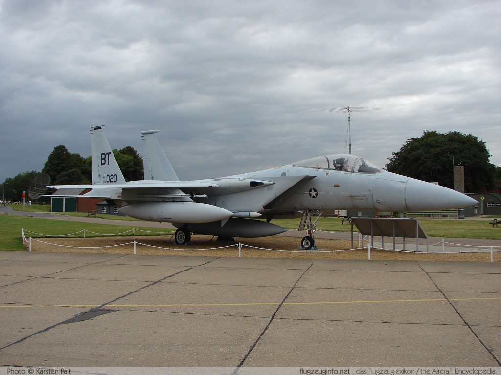 McDonnell Douglas F-15A Eagle United States Air Force (USAF) 76-0020 199/A172 Imperial War Museum Duxford Aerodrome (EGSU / QFO) 2008-07-16 � Karsten Palt, ID 1183 McDonnell Douglas F-15A Eagle United States Air Force (USAF) 76-0020 199/A172 Imperial War Museum Duxford Aerodrome (EGSU / QFO) 2008-07-16 � Karsten Palt, ID 1183