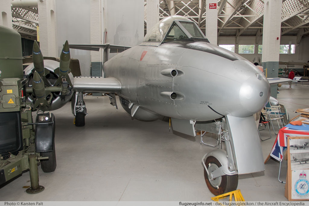 Gloster Meteor F.8 Royal Air Force WK991 Imperial War Museum Duxford Aerodrome (EGSU / QFO) 2016-07-10 � Karsten Palt, ID 13098 Gloster Meteor F.8 Royal Air Force WK991 Imperial War Museum Duxford Aerodrome (EGSU / QFO) 2016-07-10 � Karsten Palt, ID 13098