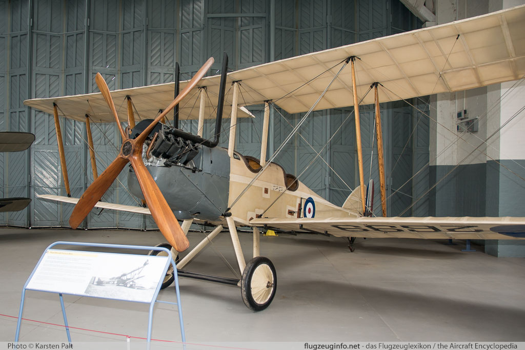 Royal Aircraft Factory BE.2c Royal Navy 8416 Imperial War Museum Duxford Aerodrome (EGSU / QFO) 2016-07-10 � Karsten Palt, ID 13124 Royal Aircraft Factory BE.2c Royal Navy 8416 Imperial War Museum Duxford Aerodrome (EGSU / QFO) 2016-07-10 � Karsten Palt, ID 13124