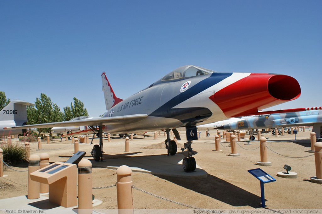 North American F-100D Super Sabre United States Air Force (USAF) 54-2299 223-179 Joe Davies Heritage Airpark Plant 42 Palmdale, CA 2012-06-10 � Karsten Palt, ID 5835